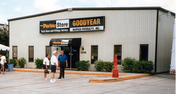 Goodyear Rubber Products opens our first "ParkerStore"