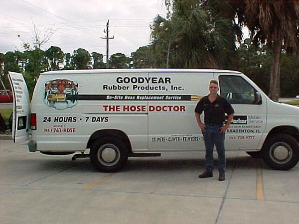 First Parker Hose Doctor hits the road