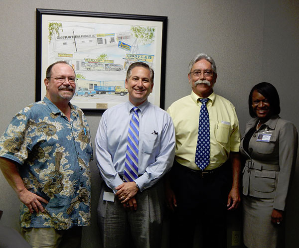 St. Pete Mayor and Deputy Mayor visit