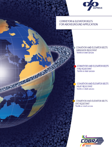 Cobra Group Depreux Conveyor Belts for aboveground and underground applications Catalog Thumbnail