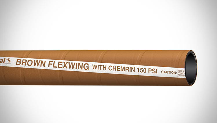 Tubo Flexwing® Chemrin® (CPE) (marrón)
